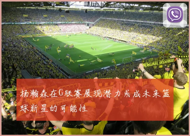 杨瀚森在G联赛展现潜力或成未来篮球新星的可能性